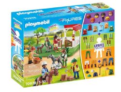 PLAYMOBIL MY FIGURES - RANCH ÉQUESTRE #70978